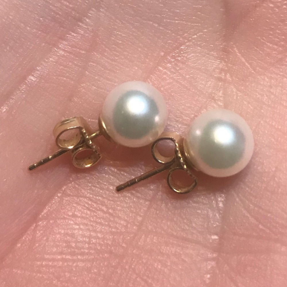 Zales Signature Collection by Mikimoto Pearl Studs